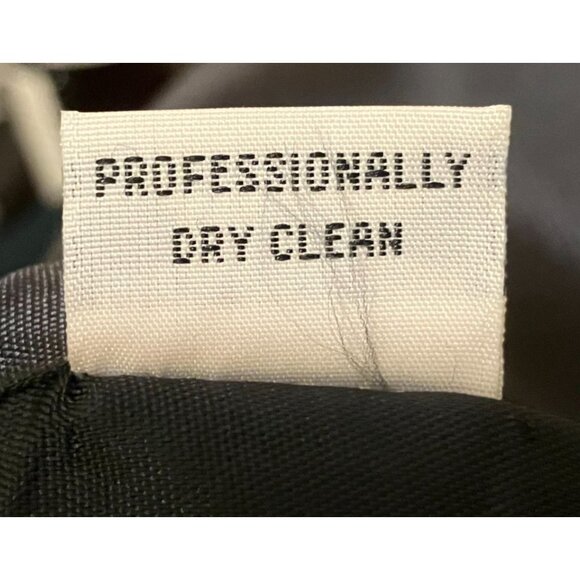 Vintage Womens Wool Overcoat XL Double Breasted Minimalist Capsule 100% Wool USA - Picture 9 of 9